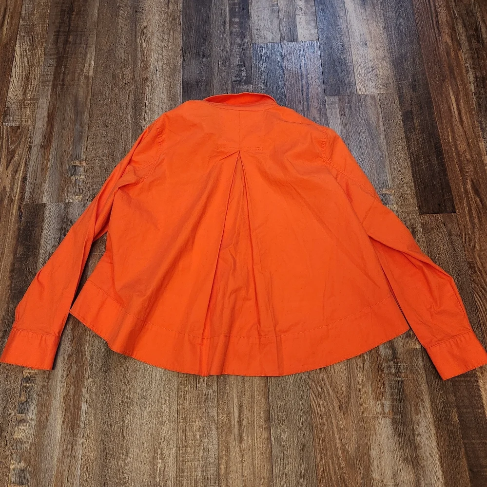 CAbi Orange Resort Jacket Style #5098 Size M - Picture 4 of 6